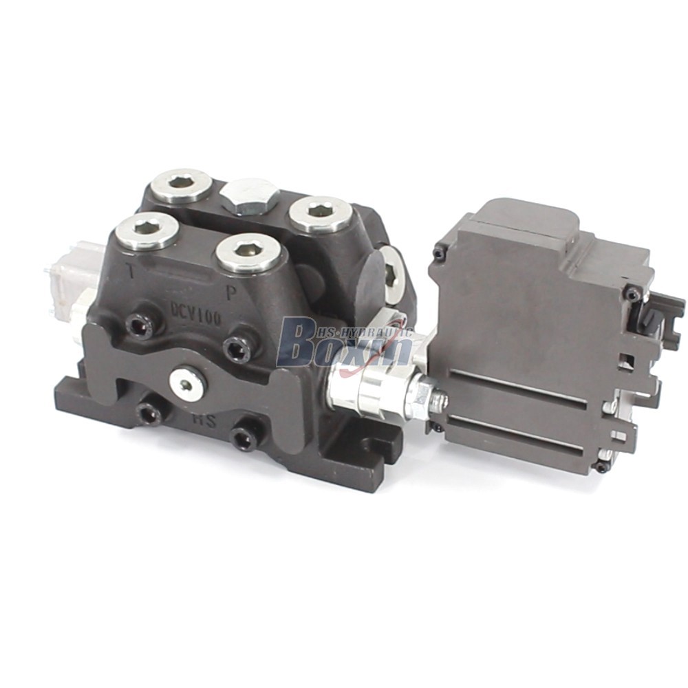 DCV100EMA-OT Electric Motor 1 Spool Sectional Directional Valve for Hydraulic Systems main image
